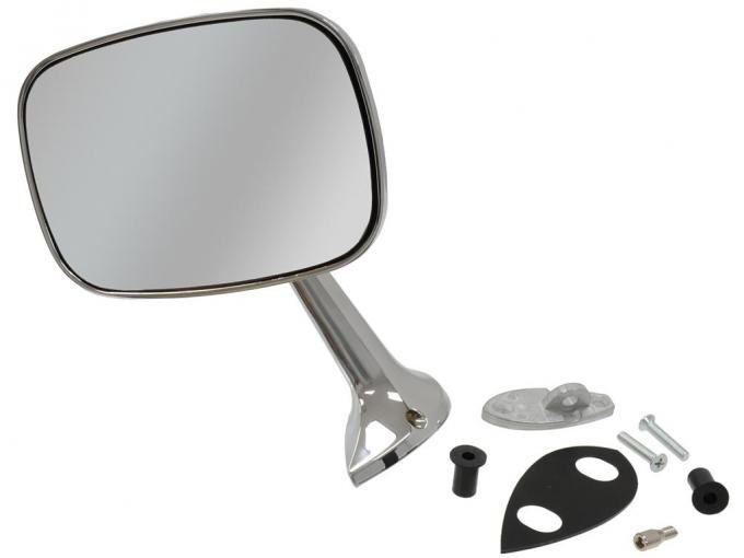 1968-1974 Mirror Left Outside With Mount Kit *Date Coded*