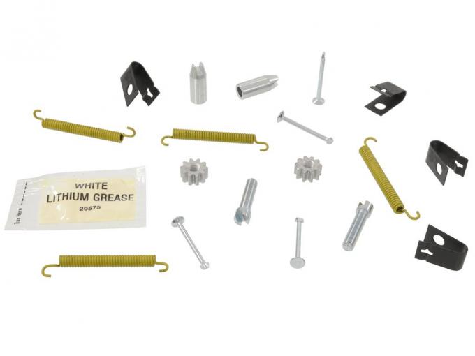 84-87 Parking Brake Spring And Pin Hardware Kit 18 Pieces