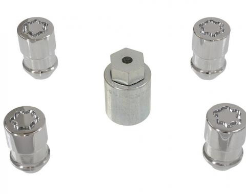 53-82 Wheel Locks - By Mcgard Set Of 4 With Key - For Steel Wheels