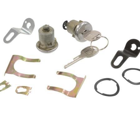 78-80 Door Lock - With Pawls And Keys With Left Door Lock Alarm