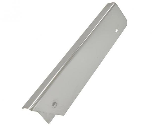 60-62 Ignition Shield - Left Hand Vertical Stainless Steel