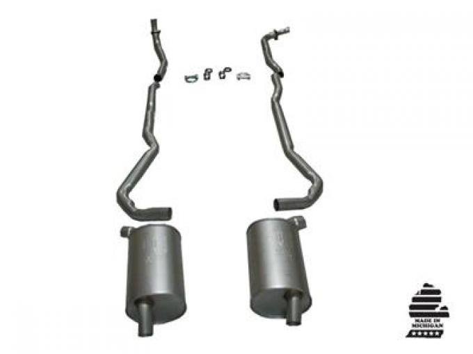 1973 Exhaust System 350 Automatic Hi Performance 2" To 2 1/2"