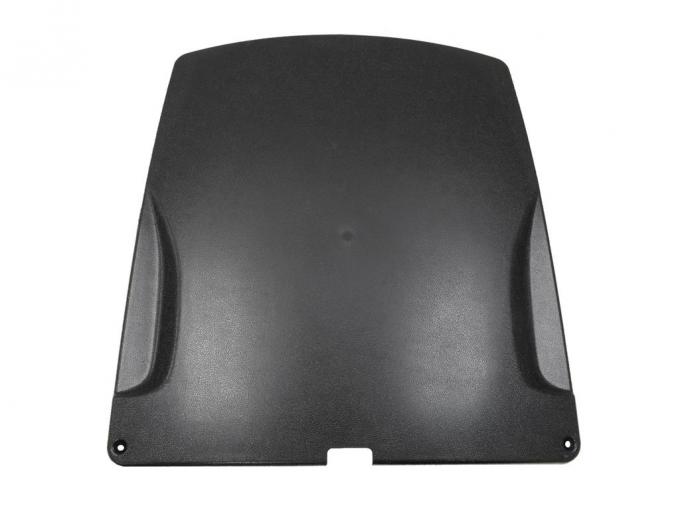 70-78 Seat Back Black Correct Molded Plastic