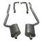 64-67 Exhaust System - 327 With 2" To 2 1/2" Off Road / N11 Muffler - Automatic