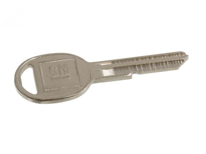 69-73 "H" Oval GM Key Blank - 1969 73 77 And 81 (Not 70 71 And 72)