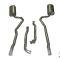 1973 Exhaust System 454 4-Speed 2 1/2"