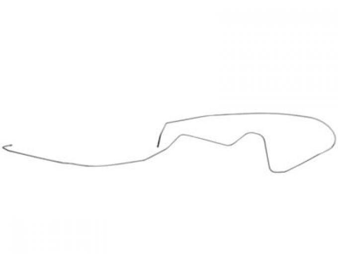 7577 Fuel Tank Vapor Canister Return Line Left Side Steel Corvette Depot