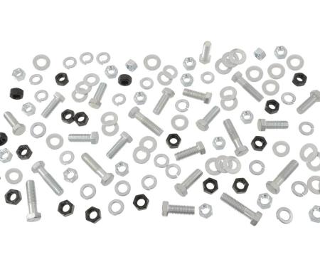 63-67 Rear Bumper Bolt Kit w/Correct Headmark Bolts And Correct 5/8" Hex Nuts