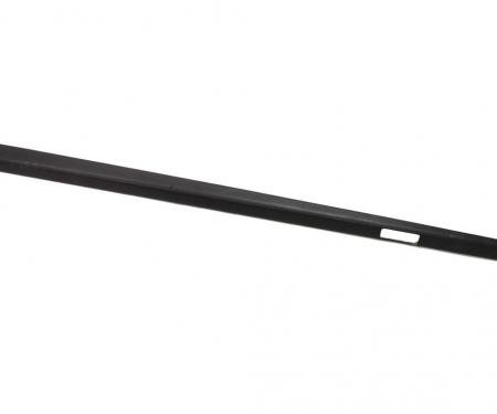 84-89 Coupe Door Panel Black Upper Trim - Right