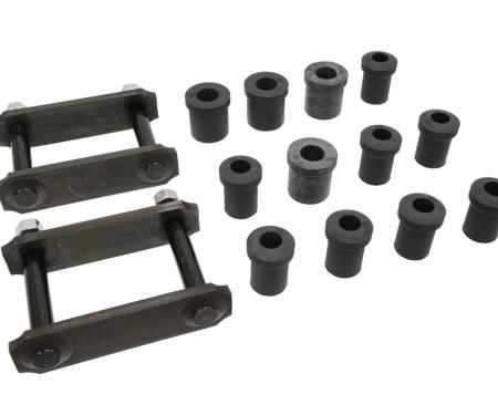 53-62 Rear Spring Shackles With Bushings Set- Does Both Sides