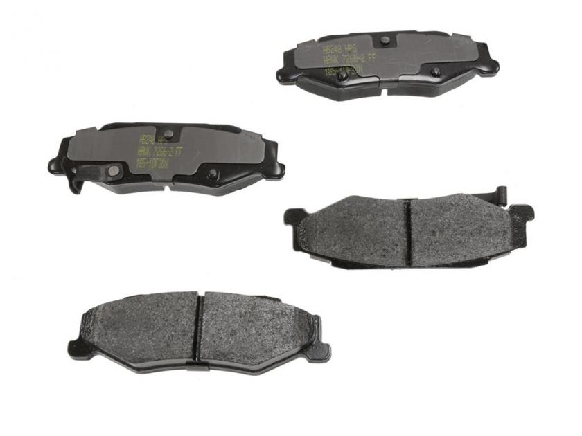 Hawk 2010-2013 Chevrolet Corvette Grand Sport ER-1 Motorsports Rear Brake Pads
