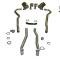 1970-1972 Exhaust System Deluxe 2" Small Block 4-Speed with Magnaflow