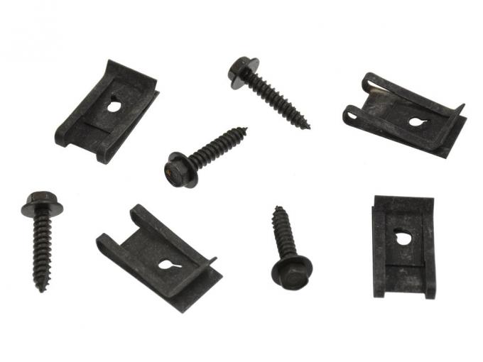 76-77 Front Air Cleaner Duct Mounting Screws With Nut