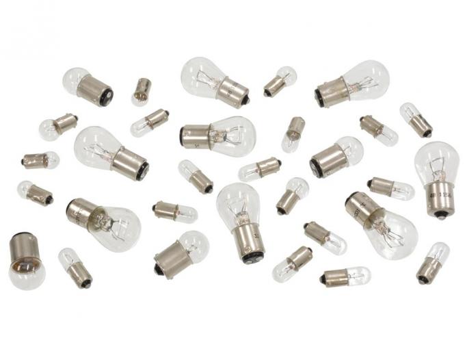 Redline Restomotive® 1963 Chevrolet Corvette 31 Piece Light Bulb Kit