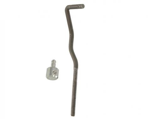 56-62 Door Handle Push Button Rod - With Pivot Left