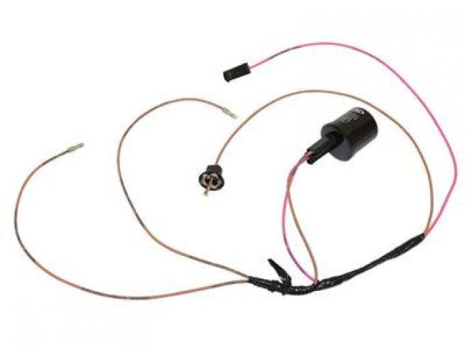 58-62 Optional Parking / Emergency Brake Warning Lamp Kit - For Custom Wire Harn