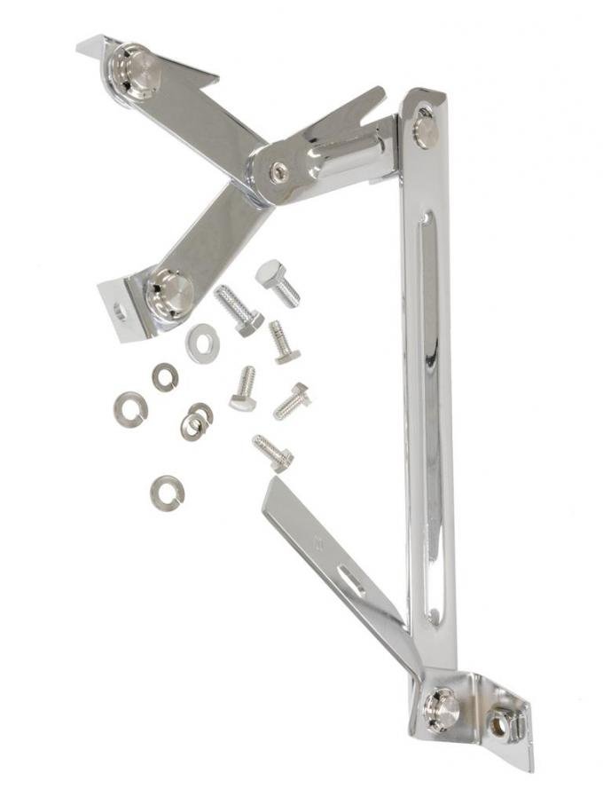 77-82 Hood Support - Chrome