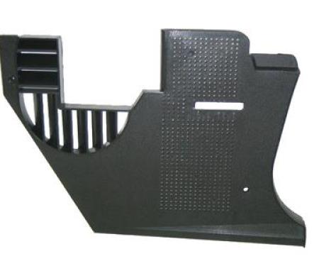 78-82 Kick Panel - Plastic Right Black ( Paint To Match )