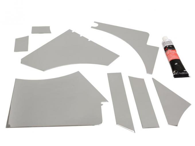 98-04 Chrome Radiator Shroud Cover