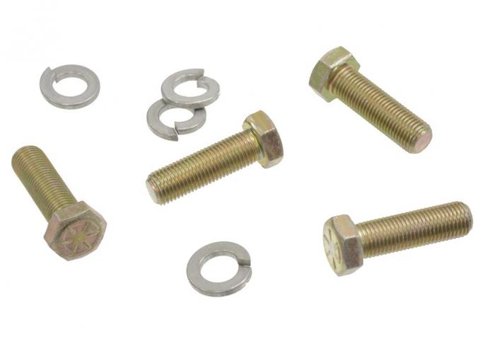 53-62 Steering Third Arm Support Bolt Set - Mount - 4 Pieces