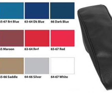 65-66 Center Arm Rest Cover - Leather