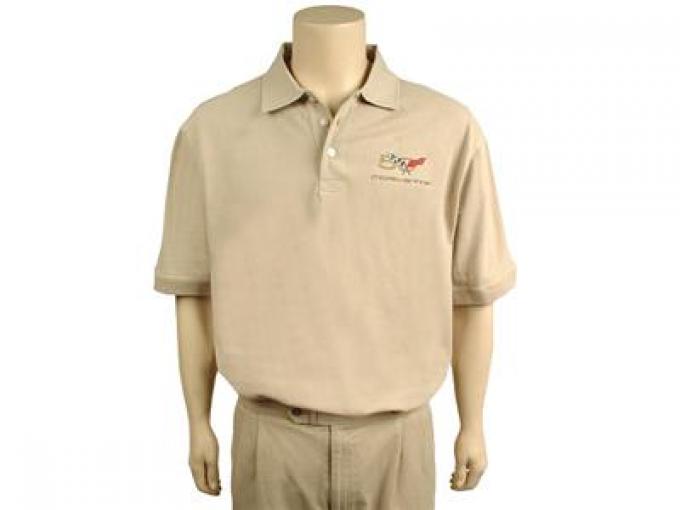 Polo Shirt - Stone 50th Anniversary