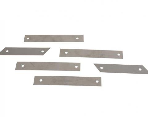 58-61 Side Spear Reinforcement Plate Set - Stainless Steel
