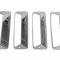 69 Left Side Fender Louver - Set Of 4