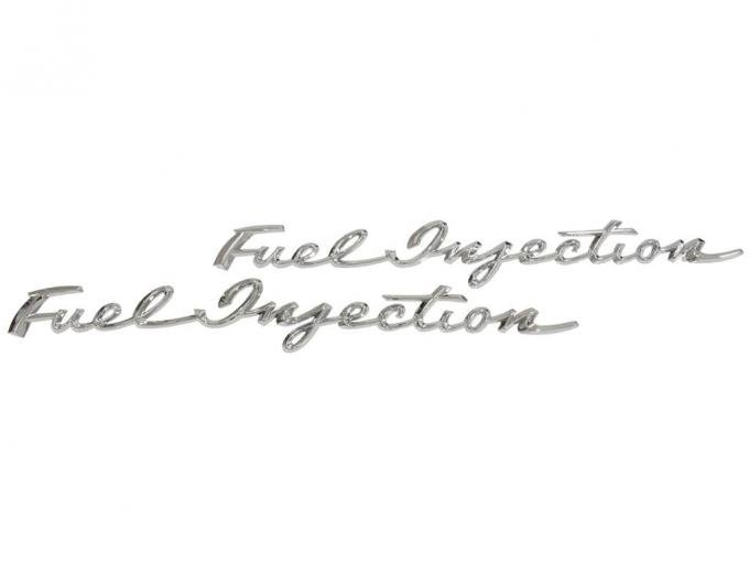 58-61 Fuel Injection Side Emblem