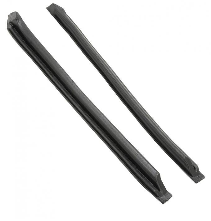 73-82 Windshield Pillar Post Weatherstrip - Correct OEM Latex Type Material