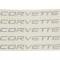 00-04 Corvette Wheel Spoke Lettering Decals - Set of 4