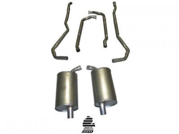 1973 Exhaust System 350 Automatic 2"