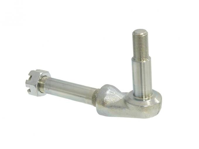 63-82 Shock Absorber Mount Bracket - Rear Lower Right With Slotted / Castle Nut