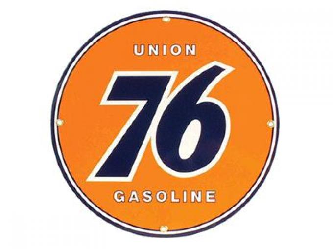 Union 76 Round Sign