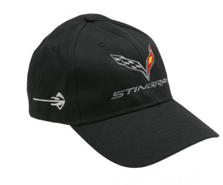 Black C7 Stingray Twill Hat