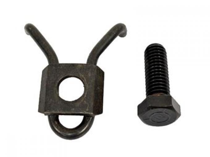 60-69 Distributor Hold Down Clamp - With Bolt Wire
