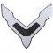 2020-2023 Front Emblem - Carbon Flash Metallic
