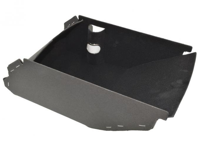 68-76 Rear Center Storage / Glove Compartment Liner Assembled With Lens