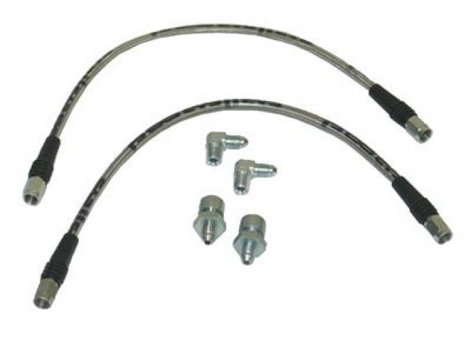 63-82 Flex Brake Line - Wilwood Front - For Use With Direct Fit Calipers