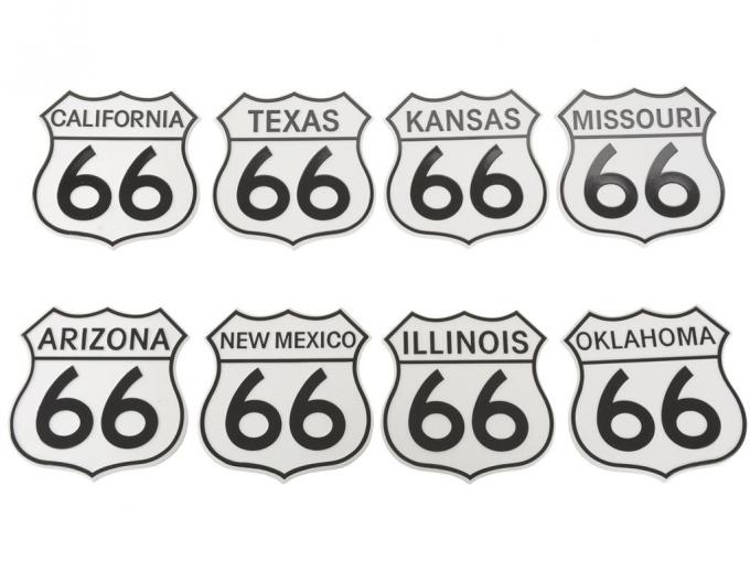 Route 66 Drink Coasters Includes 8 different states