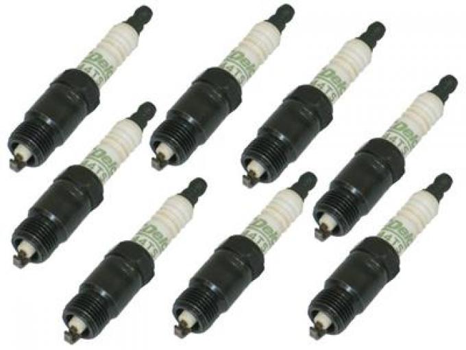 71 Spark Plug Set - AC Delco - 8 Pieces R44 All Except 454 / 365