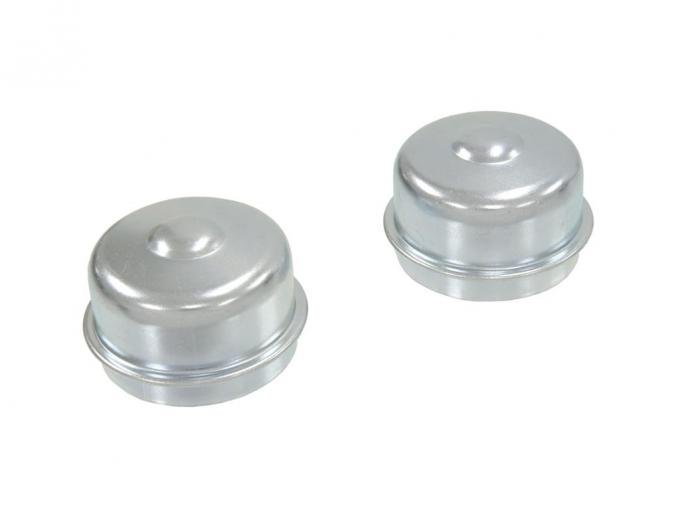 63-68 Front Wheel Bearing Dust / Grease Cap - With Dimple Correct ( Set Of 2 )