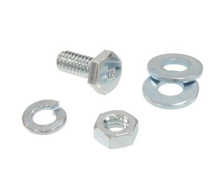 53-62 Spare Tire Bolt Nut Plate Bolt - With Nut Tr - 5 Pieces