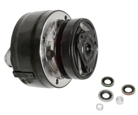 77-82 Air Conditioning Compressor - With Clutch And Pulley R4 Radial - New