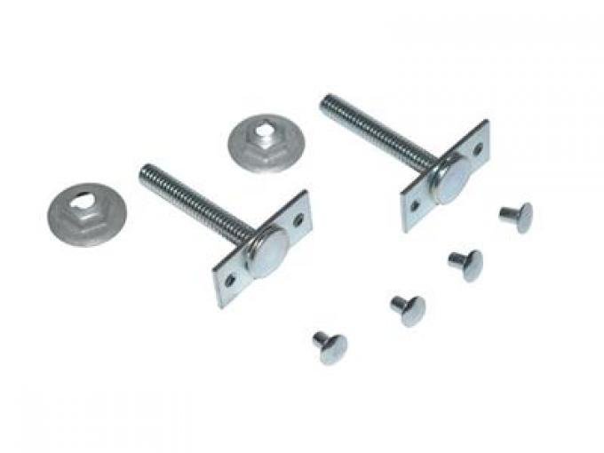 63-67 Heater Box Stud Set - To Firewall With Nut W/ Air Conditioning