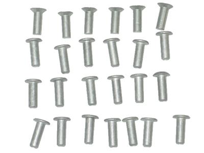 63-67 Rear Exhaust Panel Rivet Set - 25 Pieces | Corvette Depot