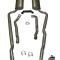 1965-1967 Deluxe Exhaust System 396 / 427 2 1/2" Off-Road / N11 Carbon Steel