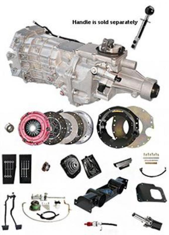 80-82 Magnum Tremec 6 Speed Transmission Automatic To Manual