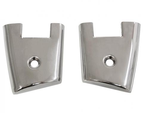 58L-59E Door End Cap With Hole - Pair (58 Late - 59 Early)