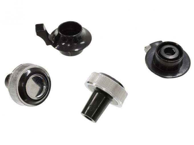 77-80 Radio Knob And Tone Knob - Stereo - Set Of 4